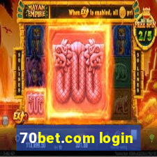 70bet.com login